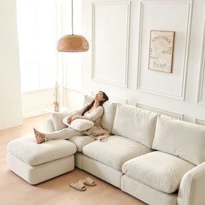 동서가구 헤이스 구스 아쿠아 패브릭 모듈 소파 DF924518 모음