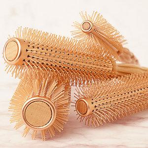 가시롤 열판 드라이 롤빗 헤어 롤브러쉬 뿌리볼륨 샤킹 미용실 전문가용 남자 여자