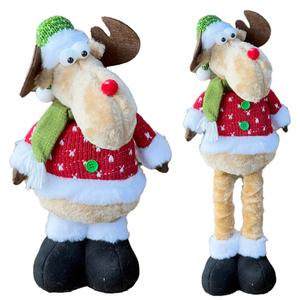 잇템 X-mas 감성소품 롱다리 산타 루돌프 눈사람 인형 (ip042-I)