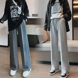 힙제이 통바지 인기팬츠 트레이닝하의 여성용 4XL 와이드팬츠