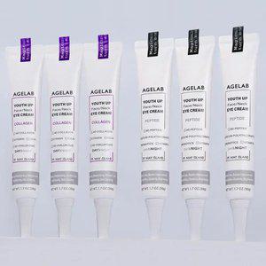 3.+3.[탄력+주름+기미 솔루션!] 에이지랩 콜라겐 + 펩타이드 아이크림 대용량 50g (총