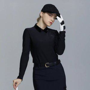 [엘르골프] 여성 포인트 폴로 티셔츠_6I65281