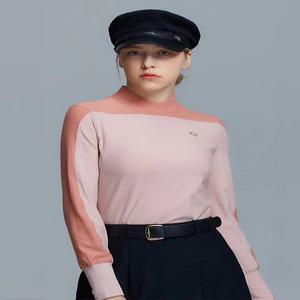 [엘르골프] 여성 목크넥 티셔츠_6I65402