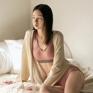 [컴포트랩] 쉬는날 플리츠 브라렛