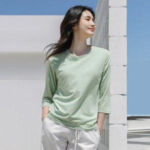 [컴포트랩] 뉴 면모달 스판 솔리드 8부티