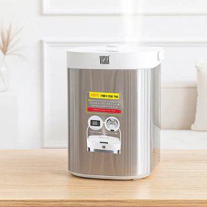 비스카 가열식 가습기 대용량 3.5L 저소음 3단계 터치 타이머 기능