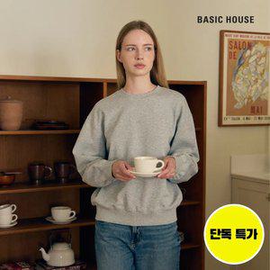 (최초가:39,900원) 베이직하우스 여성_특양면 긴팔 맨투맨 티셔츠