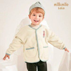 [밀크마일로로] 쥬뗌므베어폴라플리스가디건