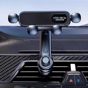 리틀ON 차량용 송풍구 거치대 클립 360도회전 중력설계 휴대폰 핸드폰 홀더 자동차용품