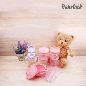 [베베락] 이유식 스타트 6종 세트(빨대컵+이유식용기+흡착볼+흡착판+스낵캡+스푼)