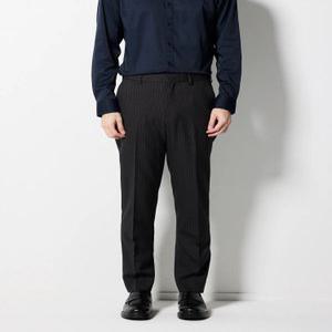 [STCO][히든밴드] 초크 스트라이프 팬츠_그레이 (테이퍼드핏)-SPATC03TTG