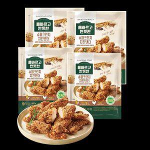 [신세계푸드] 올바르고반듯한 슈퍼크런치치킨텐더 440g x 4팩
