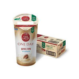 마이카페라떼 원데이 로어슈거 클래식라떼 210ml, 10개입