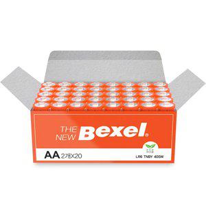 벡셀 더뉴 알카라인 AA건전지 40개입