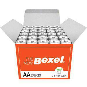 벡셀 더뉴 알카라인 AA건전지 20개입