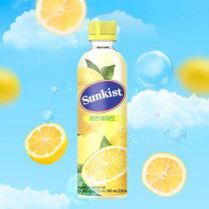 [본사직영] 썬키스트 레몬에이드 500ml 24입