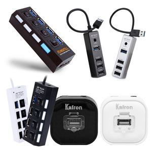 이탑 USB3.0 유전원 USB허브 4포트 10포트 확장 분배기 멀티 젠더 아답터 연장선 케이