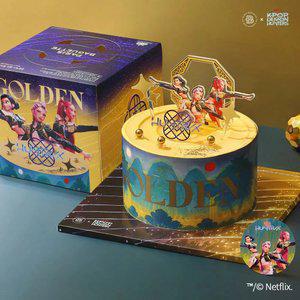 [파리바게뜨] 케이팝 데몬 헌터스 콜라보, 헌트릭스 골든 케이크