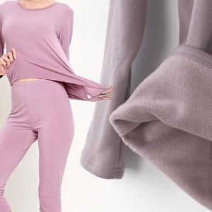 겨울 4단계 두꺼운 내복 융기모 내의 여성 방한 발열 바지 동내의 상,하의 밍크 털 기