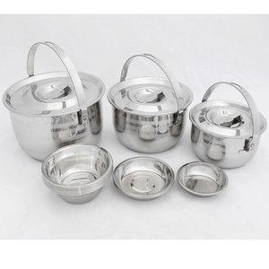 휴몬트 스텐 코펠세트 등산 낚시 캠핑코펠 식기세트 그릇포함 18P