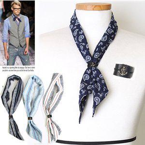 [니나스파리]2겹양면_타이패션남자면스카프.가죽홀더(6SH287)