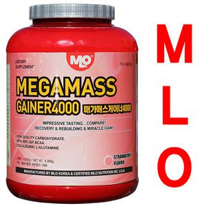 [MLO]매가매스게이너4000(4.3kg)/보충제/헬스보충제/엠엘오/매가매스게이너/체중근육/단백질/체중증가