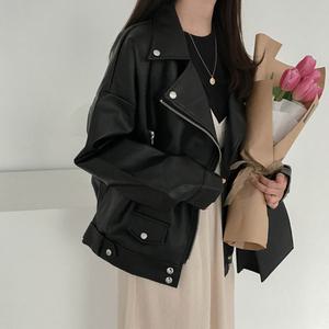 여름신상 라이더 자켓 가죽 블루종 항공점퍼