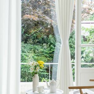 쉬즈홈 쉬폰/속커튼/암막/가리개/인테리어/거실/방 커튼1장/2장