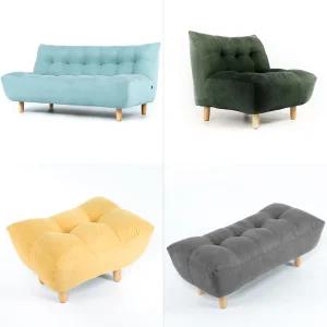 에보니아 바운스 스툴 벤치 쇼파 패브릭 / 1인용 2인용 3인용 소파