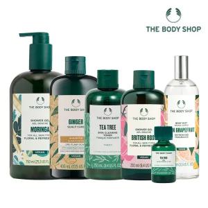 [50%+T5%+묶음혜택] 더바디샵 BEST 바디&헤어케어 진저/화이트머스크/모링가/티트리/여행용/선물세트