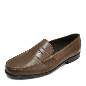 락포트 클래식 페니 로퍼 와이드 남성 구두 다크브라운 M76444-W