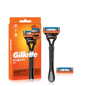 질레트 퓨전 면도기+면도날2입/24년형