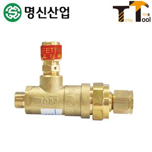 명신산업 역화방지기 TOP-F300 가스역화방지기 산소용접기 역화방지기