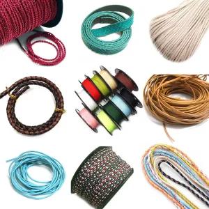 ALL 비드붐 다양한 줄끈 가죽끈 매듭끈 매듭실 로프끈 비즈공예재료