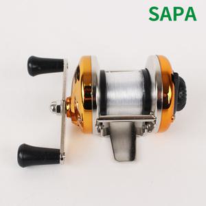 싸파 미니 장구통릴 AC100 블루 골드 칼라선택/빙어낚시 얼음낚시 빙어릴 산천어