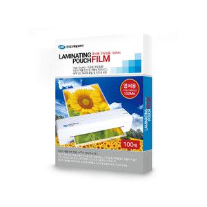 로드메일코리아 고급형 코팅필름 기계 코팅지 100mic 엽서용 100매