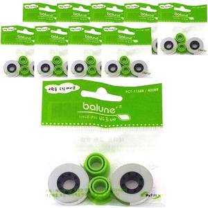 바르네 수정테이프 리필 BCT-1158R 10개 화이트 지우개