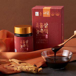 [금산인삼협동조합]리얼진] 6년근 고려 홍삼 농축액 (홍삼100%) 240g