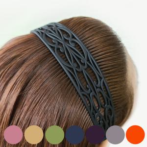 안아픈 망사 넓은머리띠 와이드헤어밴드 여름 여자 여성 KR20