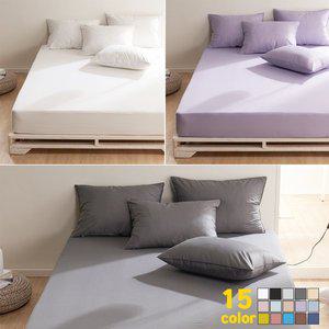 [기타][에르미아] 순면 99.9% 알러케어 항균원단 홑겹 침대 매트리스커버 슈퍼싱글(SS)