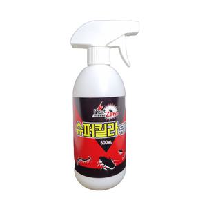 10배강력 살충제 슈퍼킬라500ml 바퀴 개미 노래기 벌레 해충 진드기 퇴치 제거 제 약