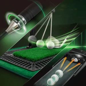 (정품보장) 위너스피릿 골프 스윙연습기/퍼팅연습기/실내 퍼터연습기/자세교정기/똑딱이/연습채