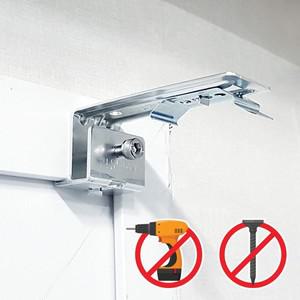 [가치마켓]못없이 커튼봉 롤스크린 블라인드 설치 내가하지 브라켓