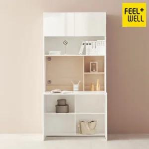 DK9902 레아 집중력 전면 책상세트 1000수납형