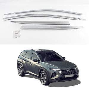 D-236 2021 투싼4세대 NX4 크롬썬바이저/썬바이져/햇빛가리개/카커튼