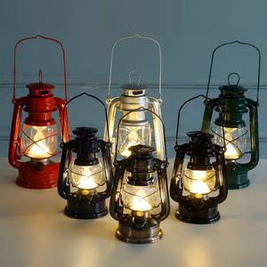감성 캠핑 랜턴 호야등 호롱불 휴대용 클래식 빈티지 LED램프