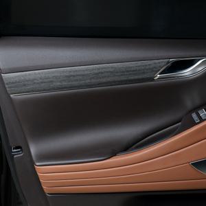 제네시스 G80 RG3 튜닝 도어프레임 커버 우드 몰딩