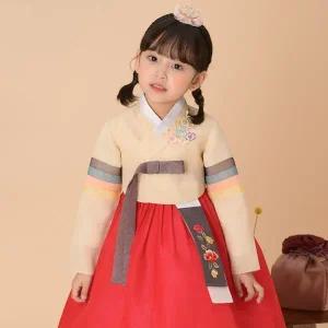 [보리보리/예가한복]WN1079 연화나래 여아한복/아동한복