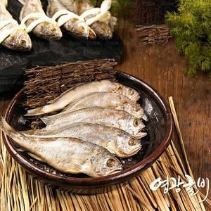 홈쇼핑정품 영광 법성포 굴비 4호(19cm) 30미/60미 명절 생선 시댁 추석 선물세트 조기굴비 참 냉동