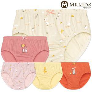 MR키즈 오리 여삼각 5매입 아동팬티 아동속옷 팬티